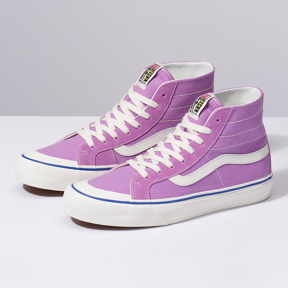 Vans Bayan Spor Ayakkabı Salt Wash Sk8-Hi 138 Decon SF Mor | 93138-630